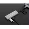 Hub de interfaces Conceptronic HUBBIES15G USB 3.2 Gen 2 (3.1 Gen 2) Type-C 10000 Mbit/s cinzento