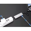 Hub de interfaces Conceptronic HUBBIES15G USB 3.2 Gen 2 (3.1 Gen 2) Type-C 10000 Mbit/s cinzento