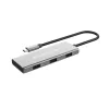 Hub de interfaces Conceptronic HUBBIES17G USB 3.2 Gen 2 (3.1 Gen 2) Type-C 10000 Mbit/s cinzento