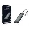 Adaptador hub USB multifuncional Conceptronic DONN 9 em 1