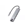 Estação de acoplamento Conceptronic DONN29G 6 em 1 USB 3.2 Gen 2, HDMI 4K60Hz, USB-A 10Gbps x 2, USB-C 10Gbps, GbE LAN, 140W USB PD 3.1