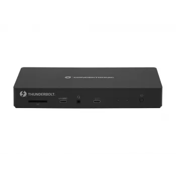 Estação de acoplamento Conceptronic DONN30B 13 em 1 Thunderbolt 4, com fios, Thunderbolt 4, 96 W, 3,5 mm, 10,100,1000,2000,2500 Mbit/s, IEEE 802.3bz