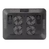 Base de arrefecimento para portátil Conceptronic THANA, para ecrãs até 39,6 cm (15,6 polegadas), 4 ventoinhas