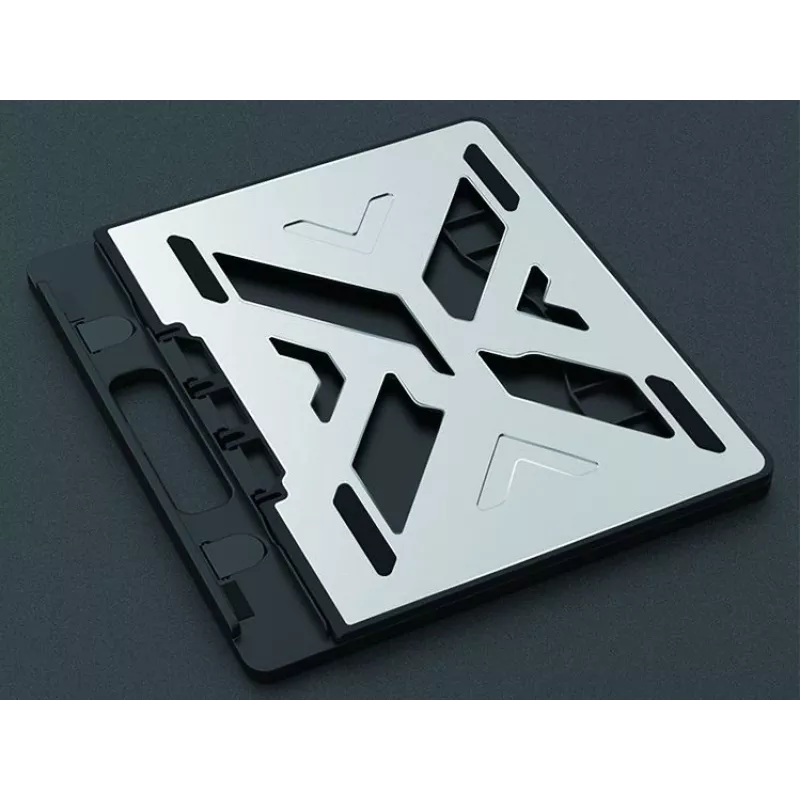 Suporte de arrefecimento para portátil Conceptronic THANA ERGO S, suporte para portátil cinzento 39,6 cm (15,6 polegadas)