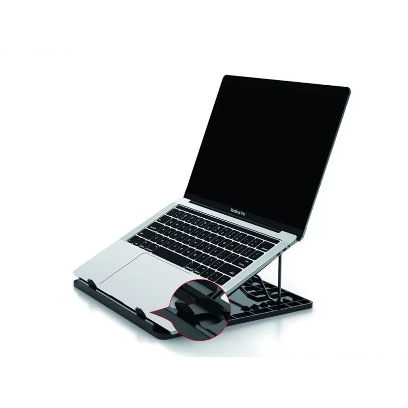 Suporte de arrefecimento para portátil Conceptronic THANA ERGO S, suporte para portátil cinzento 39,6 cm (15,6 polegadas)