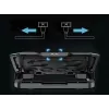 Suporte de arrefecimento para portátil gaming Conceptronic THYIA ERGO com 6 ventoinhas, 43,2 cm (17 polegadas), 6 unid., botões, cinzento, azul, verde, vermelho, China