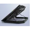 Suporte de arrefecimento para portátil gaming Conceptronic THYIA ERGO com 2 ventoinhas, 43,2 cm (17 polegadas), 2 unid., botões, preto, azul, verde, vermelho, China