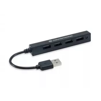 Hub USB Conceptronic HUBBIES hub USB 2.0 de 4 portas