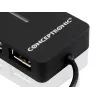 Hub USB Conceptronic Travel de 4 portas