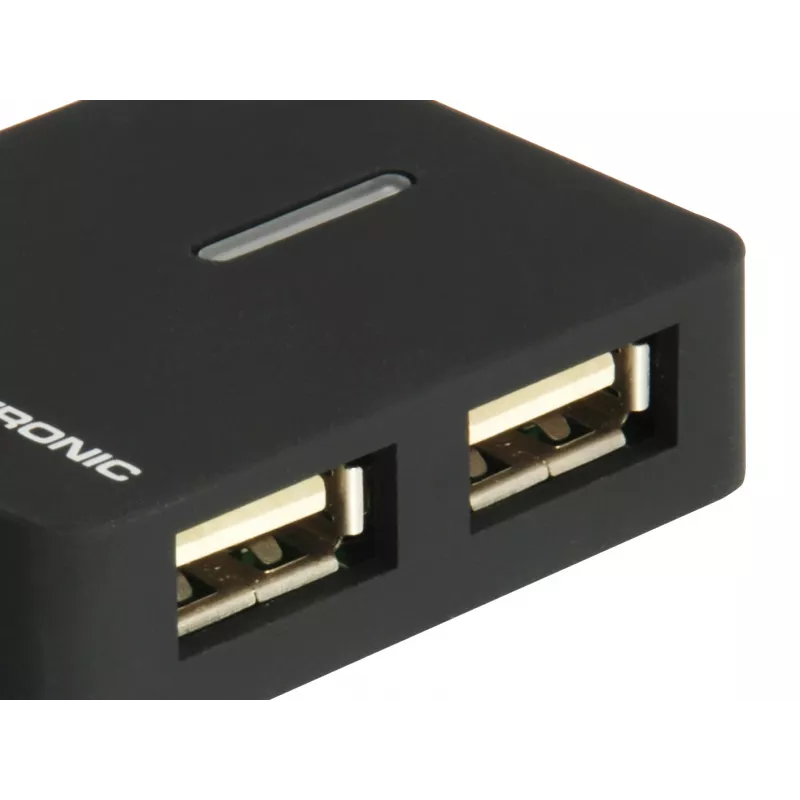 Hub USB Conceptronic Travel de 4 portas
