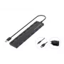Hub Conceptronic HUBBIES19BP USB 3.0 de 7 portas com fonte de alimentação, cabo de 90 cm, interruptor individual, USB 3.2 Gen 1