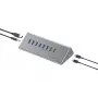 Combinação hub-carregador Conceptronic HUBBIES18G 10 em 1 60W USB 3.0, cabo USB-C-USB-A 2 em 1, USB 3.2 Gen 1