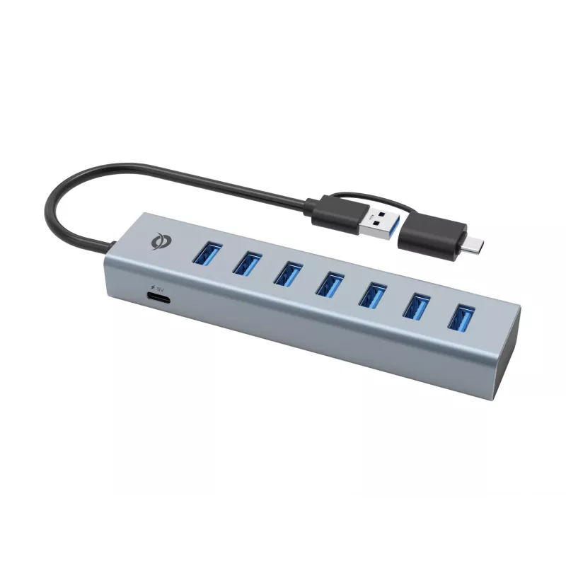 Hub Conceptronic HUBBIES21G USB 3.0 de 7 portas, 5 Gbit/s, USB-A x 7
