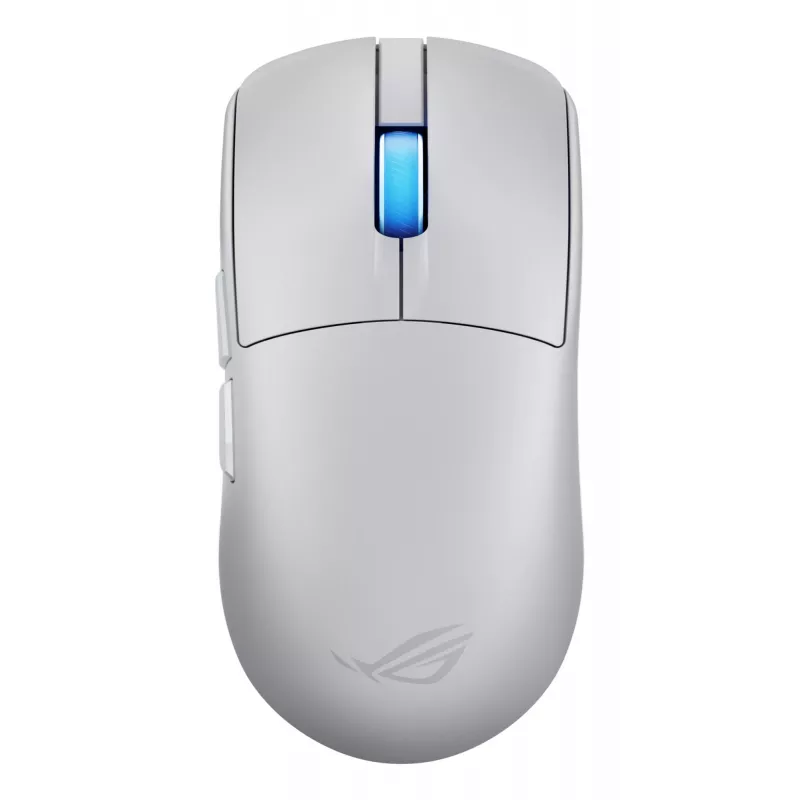 Rato gaming ASUS ROG Harpe II Ace, para destros, ótico 42.000 DPI, RF Wireless + Bluetooth + USB Type-A, 5 botões, branco
