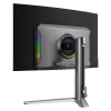LC-Power LC-M32UCO monitor curvo para jogos, 31,5 polegadas (80 cm), QD-OLED, 4K Ultra HD, 0,03 ms, antirreflexo