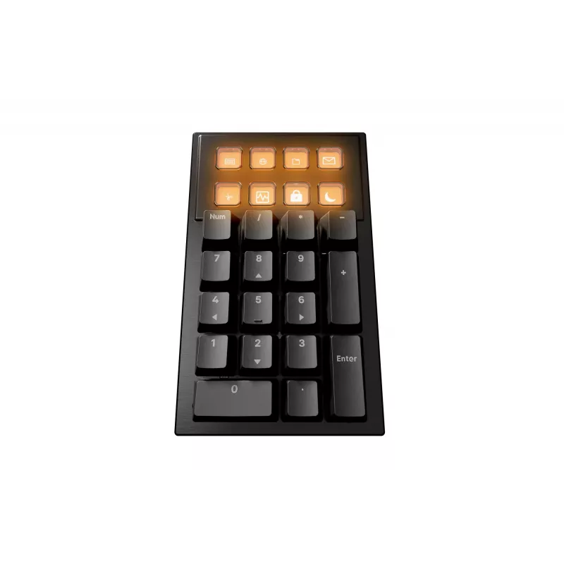 Teclado be quiet! Dark Mount Silent Tactile DE ISO gaming USB QWERTZ alemão preto