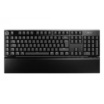 Teclado be quiet! Light Mount Silent Linear DE ISO gaming USB QWERTZ alemão preto