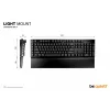 Teclado be quiet! Light Mount Silent Linear DE ISO gaming USB QWERTZ alemão preto