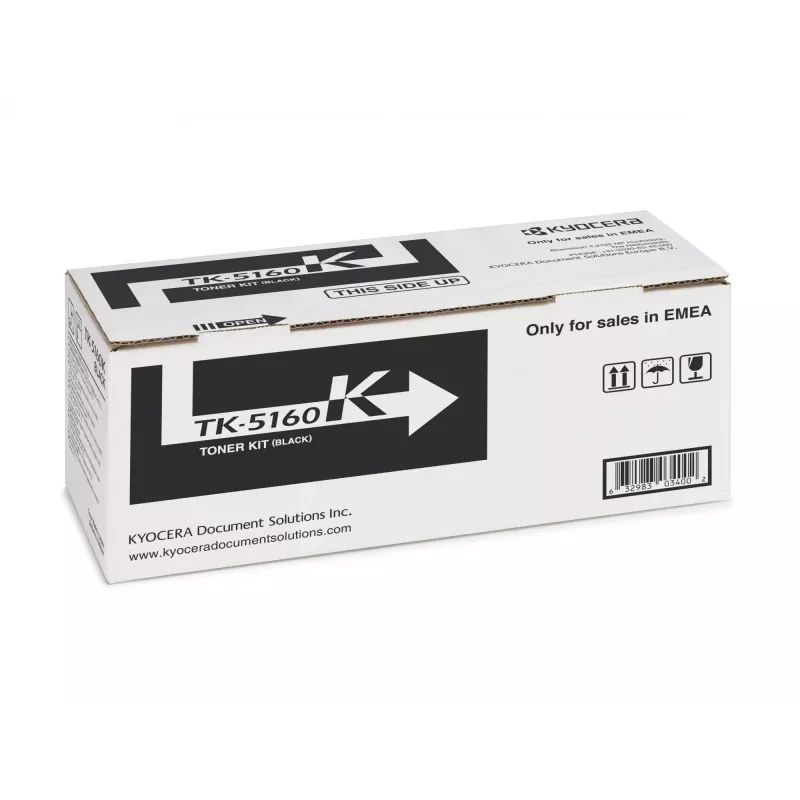 Kyocera TK-5160K Toner, preto, 16000 páginas (1T02NT0NL0)