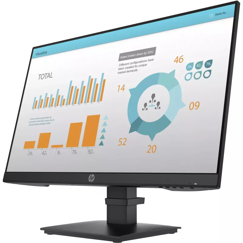 Monitor de computador HP P-Series P24 G4 60,5 cm (23,8 polegadas) 1920 x 1080 píxeis Full HD