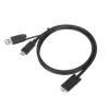 Cabo USB Targus ACC1133GLX USB 3.2 Gen 1 (3.1 Gen 1) 1 m USB C preto