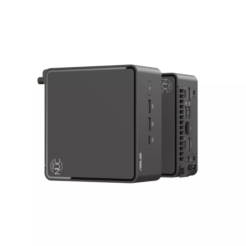 ASUS NUC 15 Pro Tall Kit RNUC15CRHV500002 mini PC barebone, DDR5 até 96 GB, Wi-Fi 7, Bluetooth 5,4