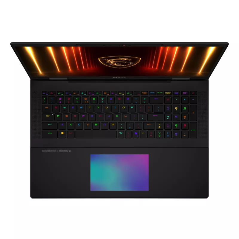 MSI Titan 18 HX AI A2XWJG-070 portátil gaming, Intel Core Ultra 9 285HX, 18 polegadas UHD+, 96GB DDR5, 6TB SSD, NVIDIA GeForce RTX 5090 24GB, Windows 11 Pro