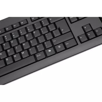 TERRA 1500 Com fios [US/EU] Teclado Universal USB QWERTY Inglês dos EUA Preto