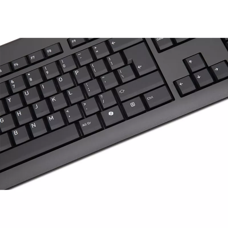 TERRA 1500 Com fios [US/EU] Teclado Universal USB QWERTY Inglês dos EUA Preto