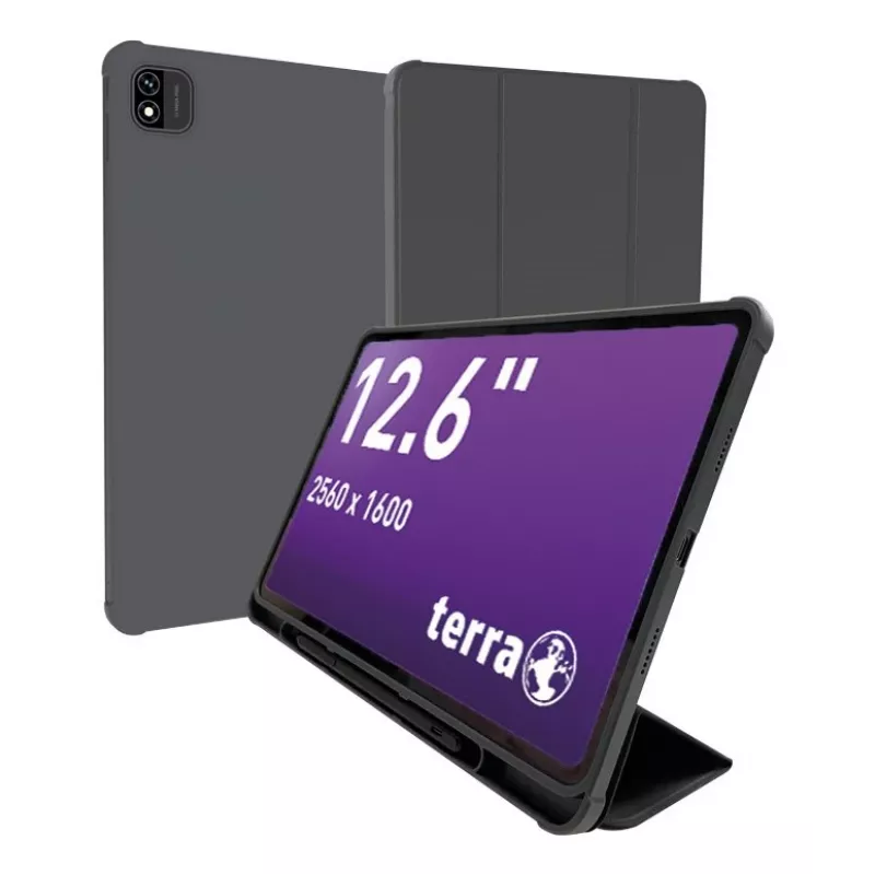 TERRA PAD 1201 4G Mediatek LTE 256 GB 32 cm (12,6 polegadas) 8 GB Wi-Fi 5 (802.11ac) Android 14 Antracite