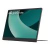 Monitor portátil LG 17MT70 Preto, Aço inoxidável 43,2 cm (17 polegadas) LED 2560 x 1600 píxeis