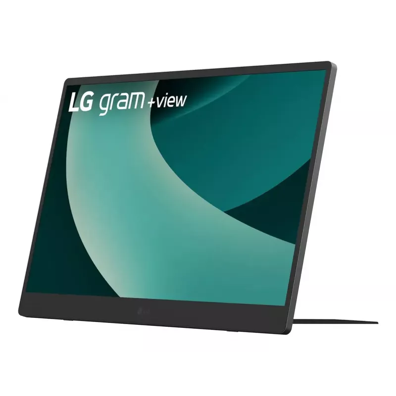 Monitor portátil LG 17MT70 Preto, Aço inoxidável 43,2 cm (17 polegadas) LED 2560 x 1600 píxeis