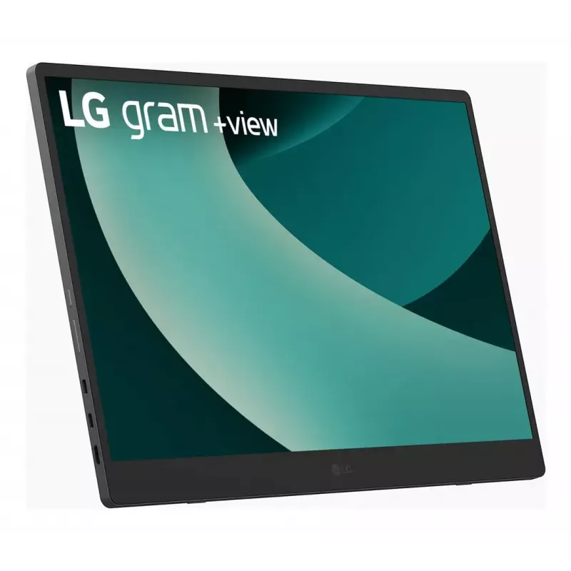 Monitor portátil LG 17MT70 Preto, Aço inoxidável 43,2 cm (17 polegadas) LED 2560 x 1600 píxeis