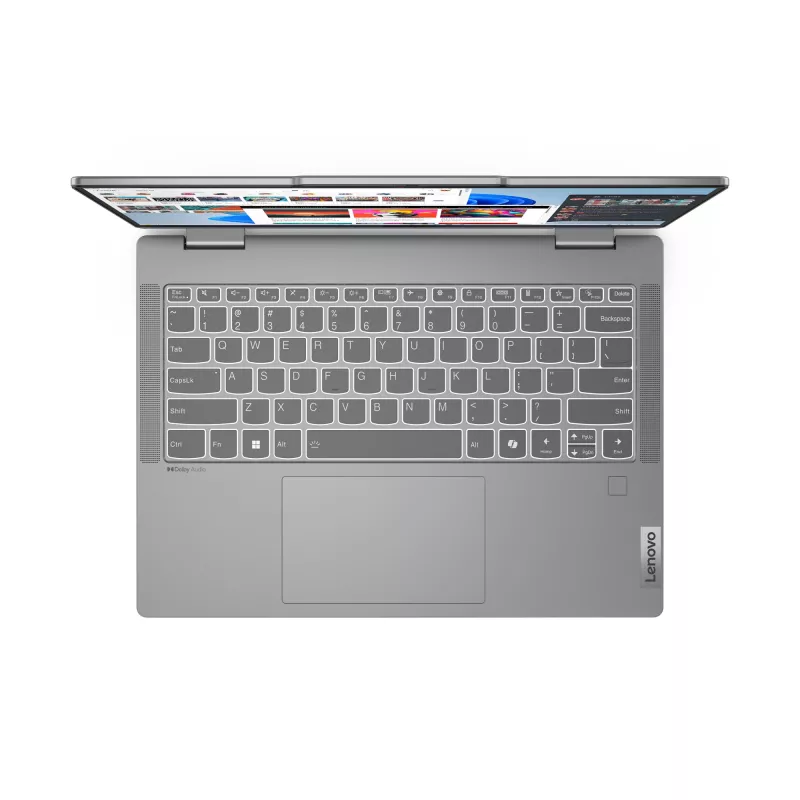 Lenovo IdeaPad 5 2-em-1 14IRH9 Intel® Core™ i7 i7-13620H Híbrido (2-em-1) 35,6 cm (14 polegadas) Ecrã tátil WUXGA 16 GB LPDDR5x-SDRAM 1 TB SSD Wi-Fi 6 (802.11ax) Windows 11 Home Cinzento
