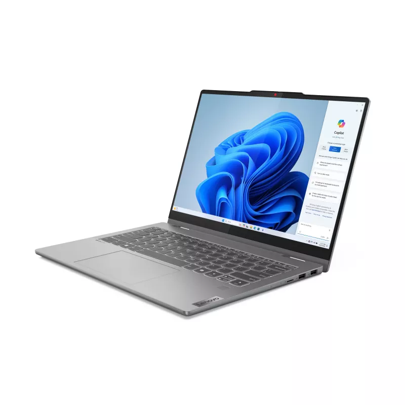Lenovo IdeaPad 5 2-em-1 14IRH9 Intel® Core™ i7 i7-13620H Híbrido (2-em-1) 35,6 cm (14 polegadas) Ecrã tátil WUXGA 16 GB LPDDR5x-SDRAM 1 TB SSD Wi-Fi 6 (802.11ax) Windows 11 Home Cinzento