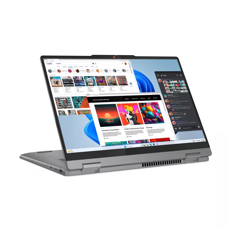 Lenovo IdeaPad 5 2-em-1 14IRH9 Intel® Core™ i7 i7-13620H Híbrido (2-em-1) 35,6 cm (14 polegadas) Ecrã tátil WUXGA 16 GB LPDDR5x-SDRAM 1 TB SSD Wi-Fi 6 (802.11ax) Windows 11 Home Cinzento