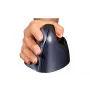 BakkerElkhuizen Evoluent 4 Wireless, para destro, design vertical, laser, RF Wireless, 2600 DPI, preto, azul