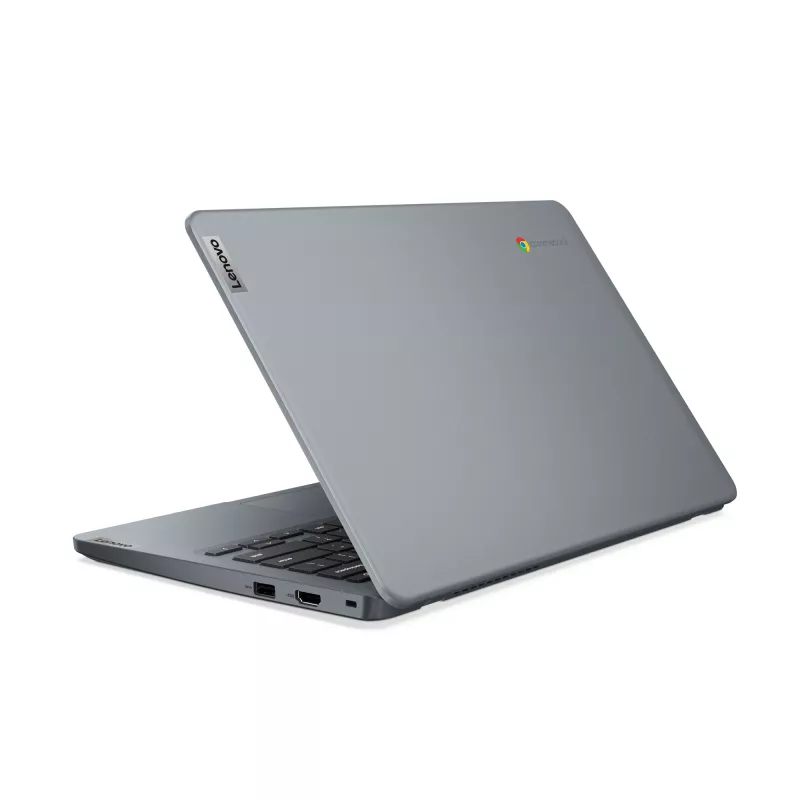 Lenovo 14e Chromebook Gen 3 Intel Core i3 N-series i3-N305 35,6 cm (14 polegadas) Full HD 8 GB LPDDR5-SDRAM 128 GB eMMC Wi-Fi 6E (802.11ax) ChromeOS cinzento