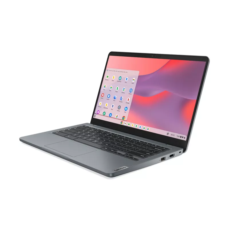 Lenovo 14e Chromebook Gen 3 Intel Core i3 N-series i3-N305 35,6 cm (14 polegadas) Full HD 8 GB LPDDR5-SDRAM 128 GB eMMC Wi-Fi 6E (802.11ax) ChromeOS cinzento