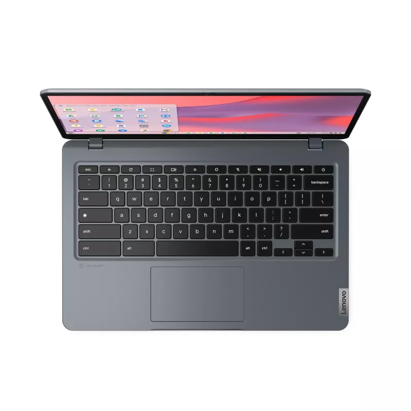 Lenovo 14e Chromebook Gen 3 Intel Core i3 N-series i3-N305 35,6 cm (14 polegadas) Full HD 8 GB LPDDR5-SDRAM 128 GB eMMC Wi-Fi 6E (802.11ax) ChromeOS cinzento