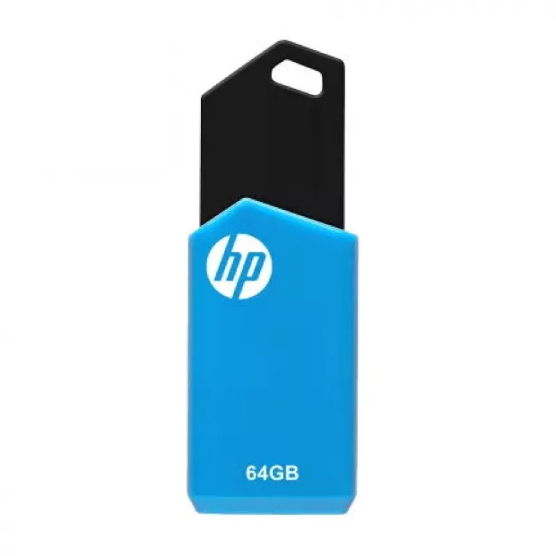 Pen drive HP v150w 64 GB USB Type-A 2.0 preto, azul