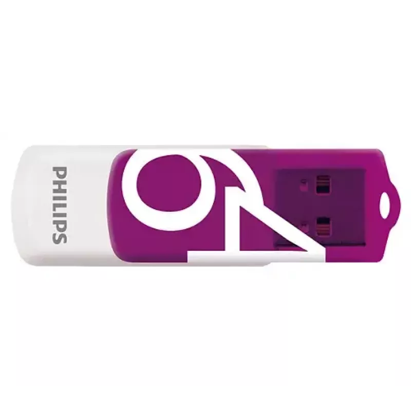 Philips FM64FD05D Vivid Edition pen USB de 64 GB, USB 2.0, Magic Purple, pack de 2