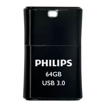 Pen USB Philips Pico Edition 3.0 64 GB USB Type-A 3.2 Gen 1 (3.1 Gen 1) Preto