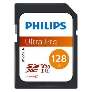 Cartão de memória Philips 128 GB SDXC UHS-I FM12SD65B