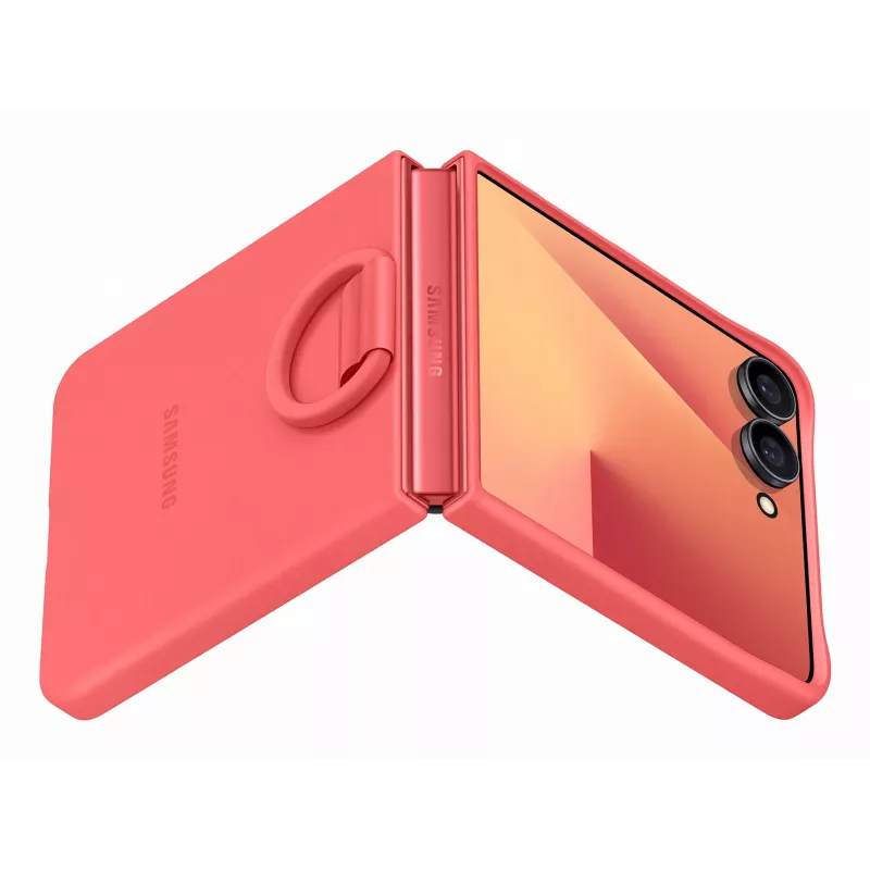 Samsung Ring Case capa para telemóvel 17,4 cm (6,85 polegadas) capa vermelha