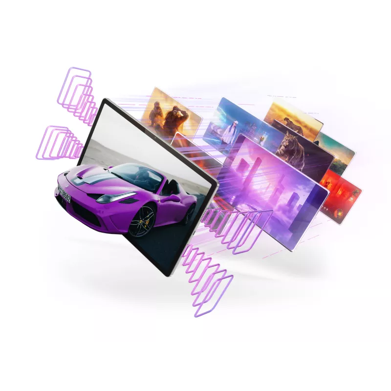 Lenovo Idea Tab Pro ZAE40013GR tablet, 32,3 cm (12,7 polegadas) 3K 2944x1840 144 Hz, MTD8300, 8 GB de RAM, 256 GB, Wi-Fi, Android 14, com caneta, cinzento