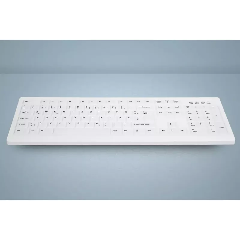 Teclado Contour Design Active Key AK-C8100F-U1-W/US Médico USB QWERTY Inglês Americano Branco