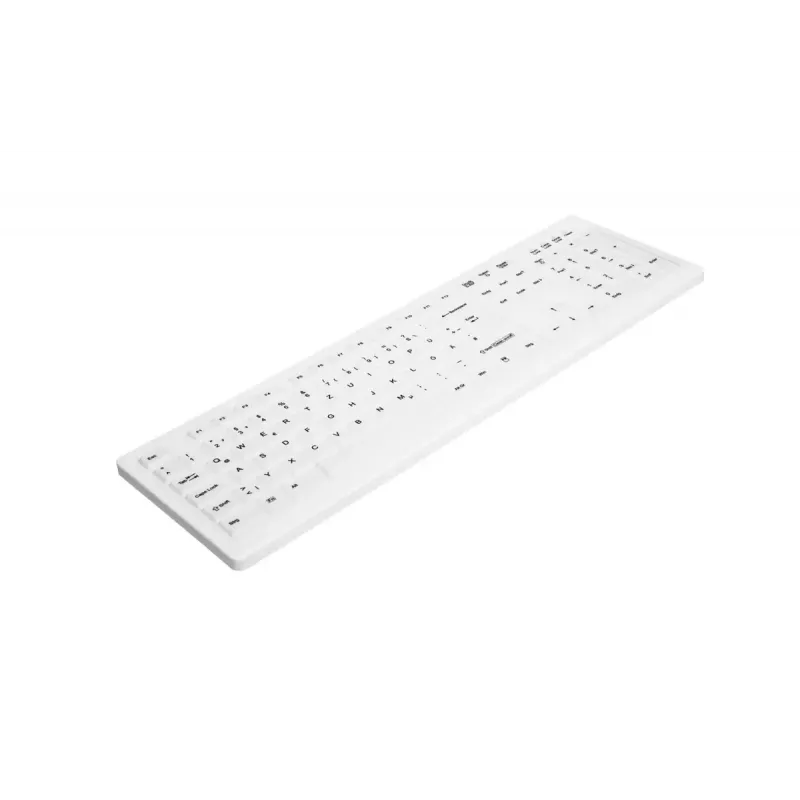 Teclado Contour Design Active Key AK-C8100F-U1-W/US Médico USB QWERTY Inglês Americano Branco