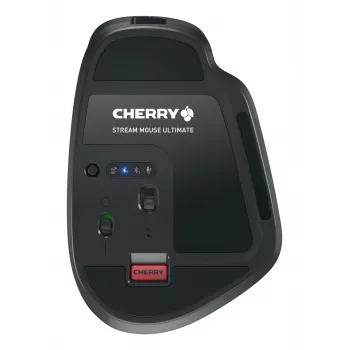 Rato CHERRY Stream ultimate Universal Destro RF Sem fios + Bluetooth + USB Type-C 4000 DPI