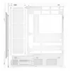 XPG STARKER AIR BTF Mid-Tower Branco